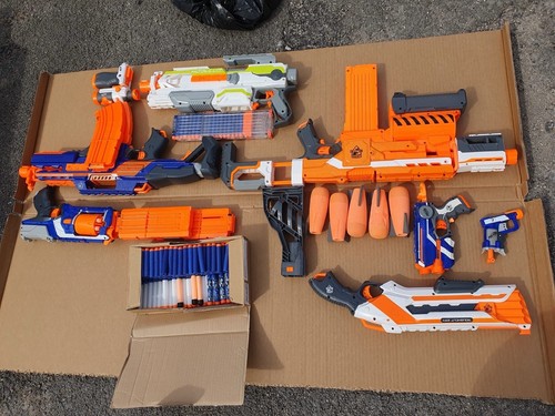 Nerf gun bundle - bundle, lot