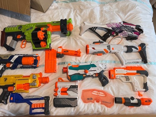 Nerf gun collection ammo - gun,