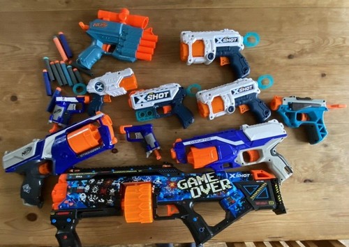 Nerf and shot toys - nerf,