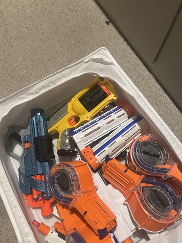 Nerf gun and ammo collection - nerf,