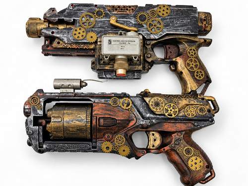 Custom steampunk nerf - custom,