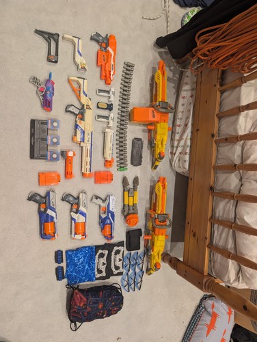 Nerf gun job lot inc - nerf,