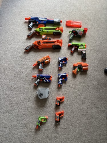Nerf gun collection assorted - gun,