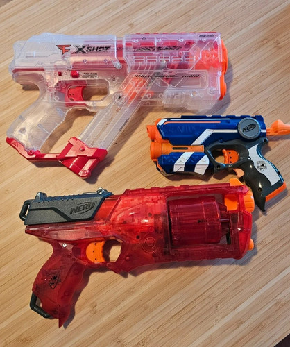 Collection childrens guns - collection, of