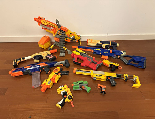 Nerf gun bundle 12 - -,
