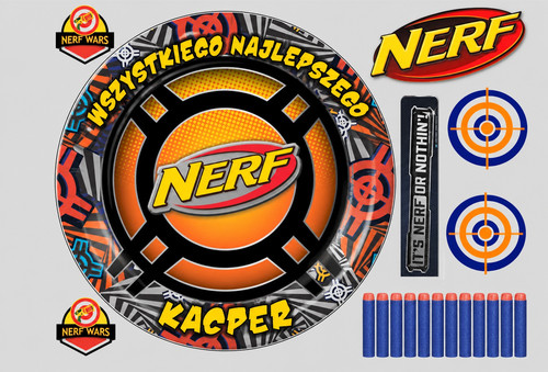 Nerf gun inspired - nerf, cake