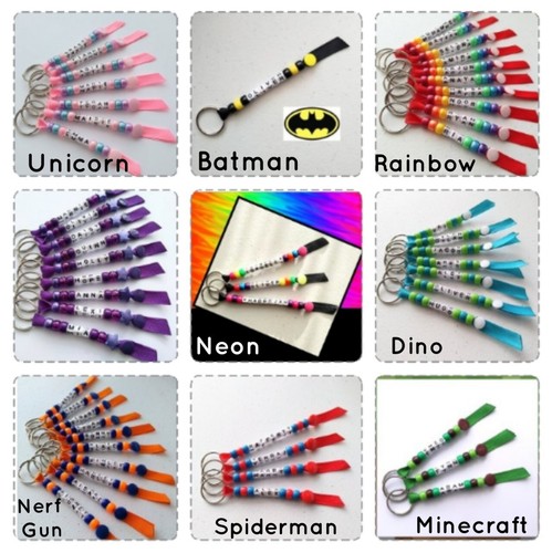 Personalised keyring school - personalised,